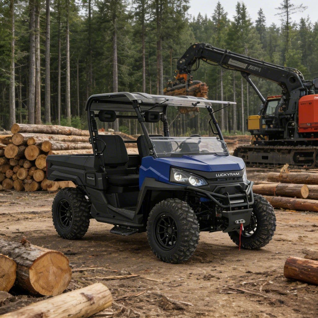 10KW AC Motor UTV Yan-yana 73.6V 150Ah 400A Nəzarətçi 4WD Yoldankənar