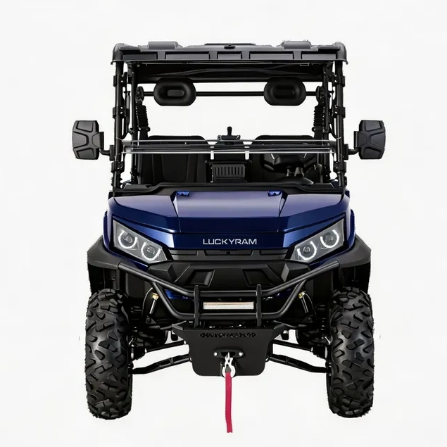 4WD Electric Ranch UTV Farm 73.6V 150Ah Nəzarətçi 20KW Peak